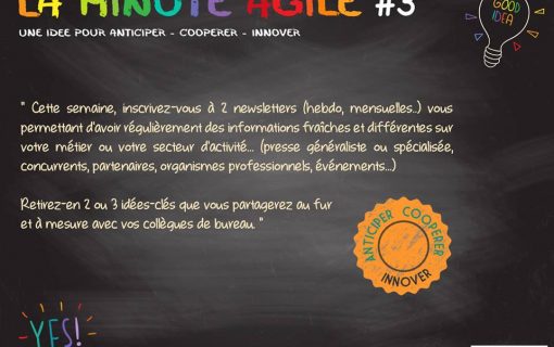 Edifia : la minute agile "newsletter"