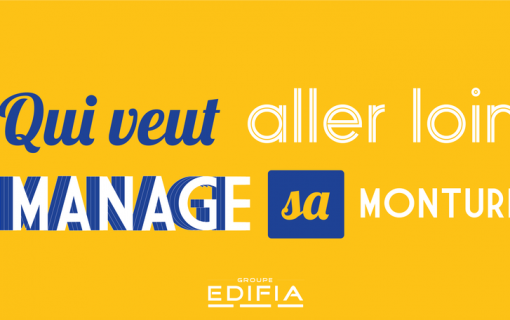Management : comme on dit chez Edifia, qui veut aller loin... manage sa monture !