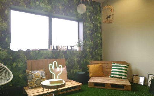 Une réussite qui participe de notre projet d'entreprise : la Jungle room cocréée !